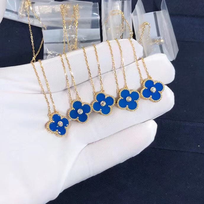 Подвеска Van Cleef & Arpels Vintage Alhambra желтое золото, бриллиант 4