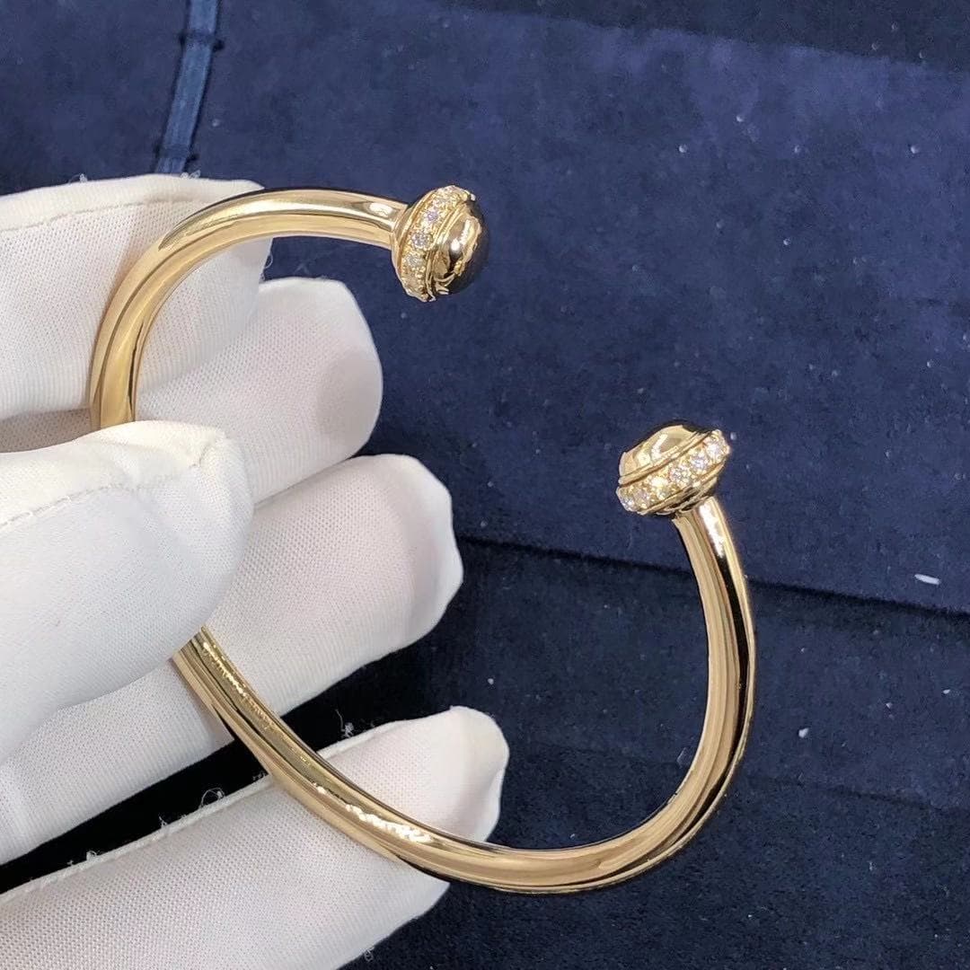 Браслет Piaget Possession Open Bangle широкий желтое золото, бриллианты 6