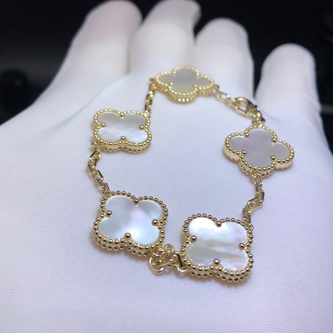 Браслет Van Cleef & Arpels Vintage Alhambra, 5 мотивов 2