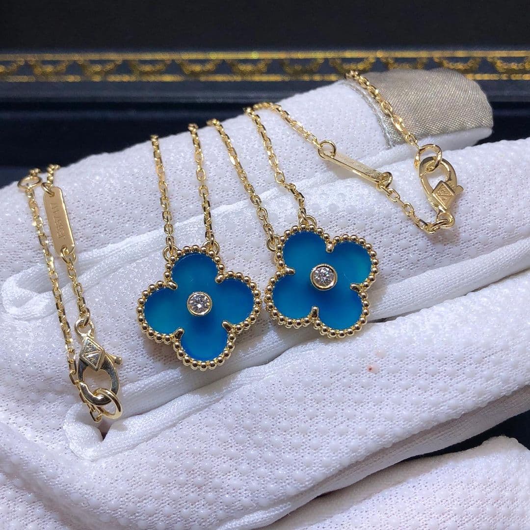 Подвеска Van Cleef & Arpels Vintage Alhambra, 0.06ct 2