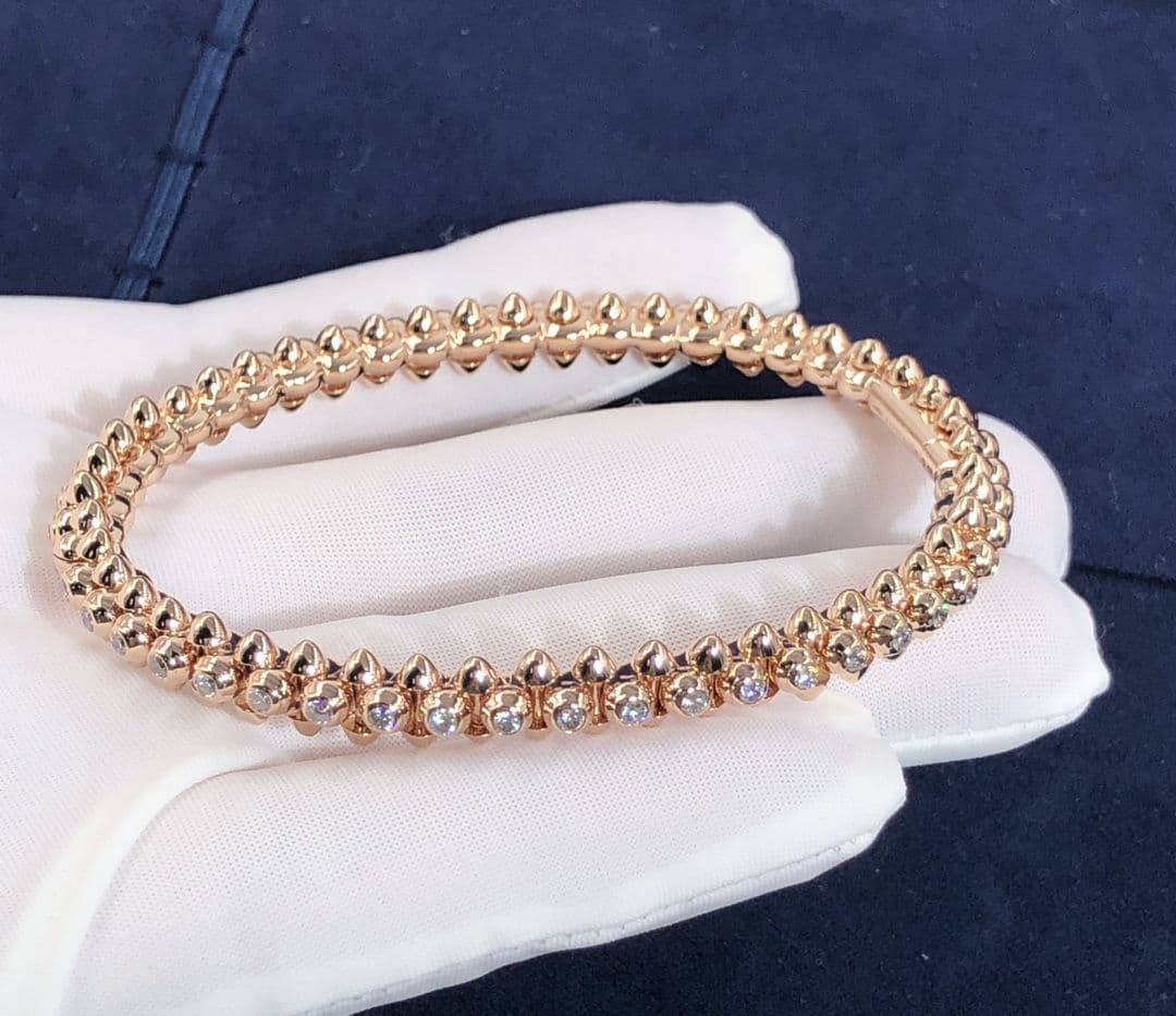 Браслет Clash de Cartier из розового золота 1