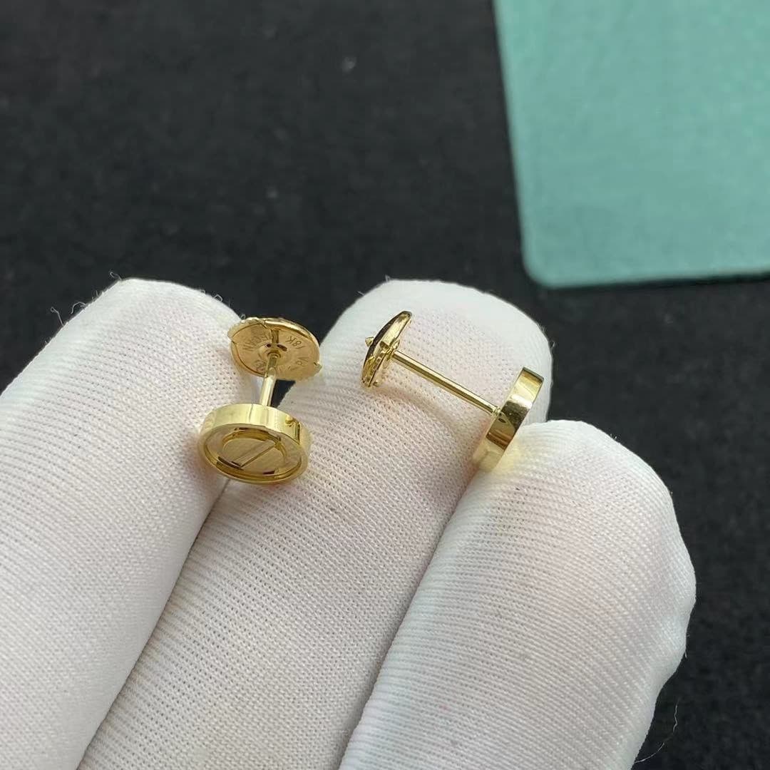 Серьги Cartier Love, золото 585 пробы 4