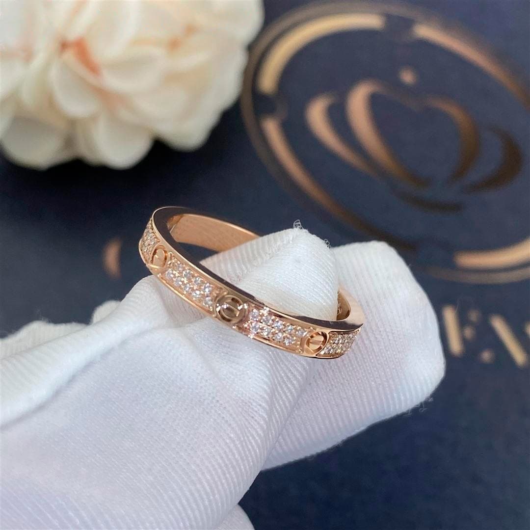 Кольцо Cartier Love, small модель, 0,1ct 2