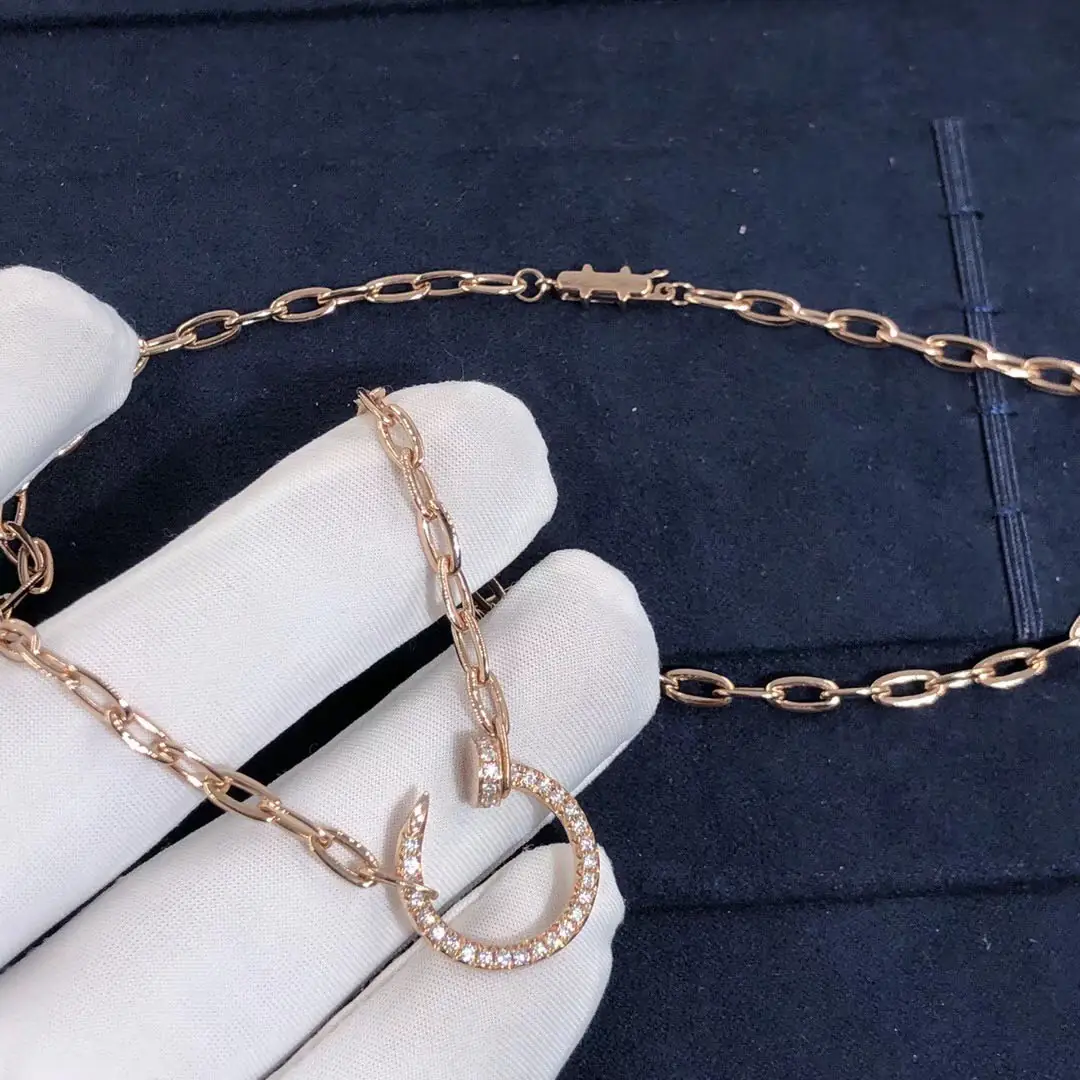 Подвеска Cartier Juste un Clou /розовое золото, бриллианты/