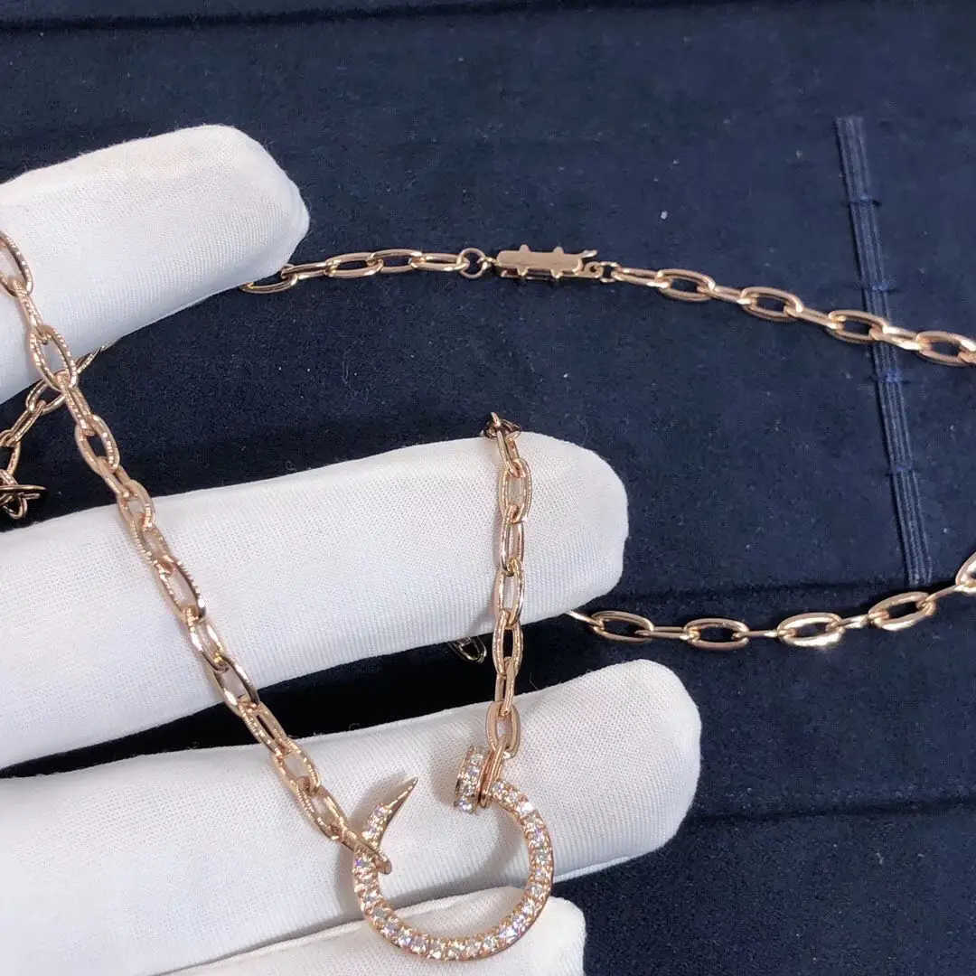 Подвеска Cartier Juste un Clou /розовое золото, бриллианты/ 3