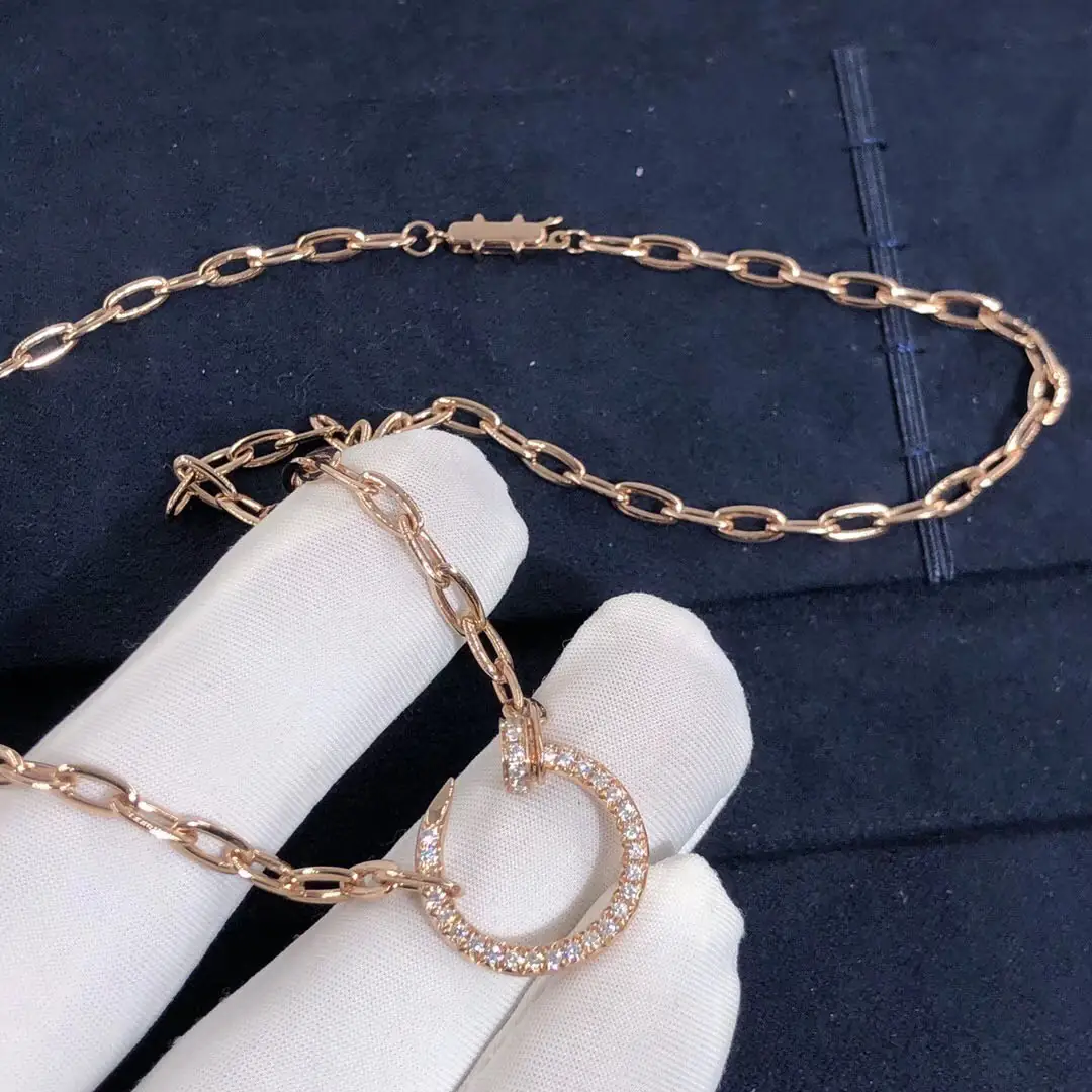Подвеска Cartier Juste un Clou /розовое золото, бриллианты/