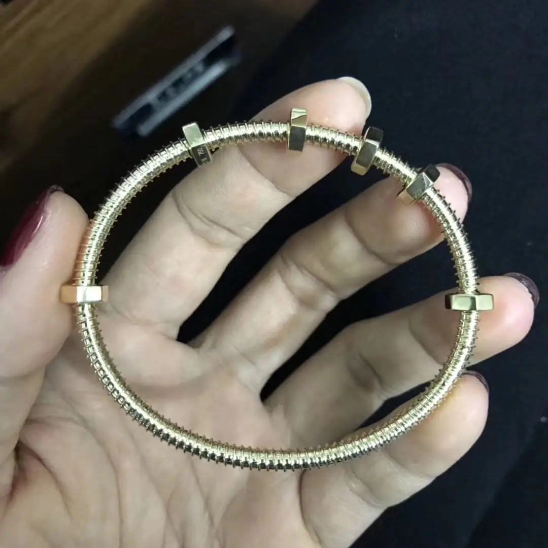 Браслет Ecrou de Cartier /желтое золото/ 3