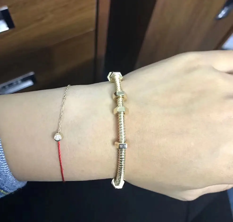 Браслет Ecrou de Cartier /желтое золото/ 5