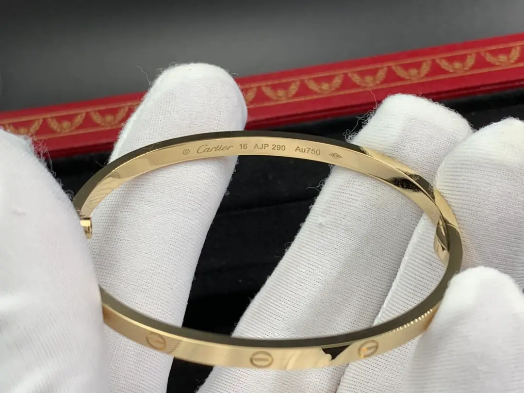 Браслет Cartier Love маленькая модель /желтое золото/ 3