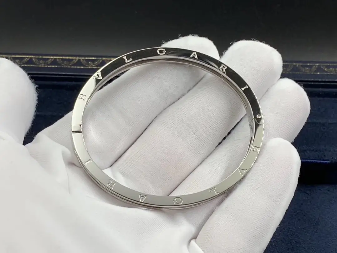 Браслет Bulgari B.zero1 /бриллианты, белое золото/