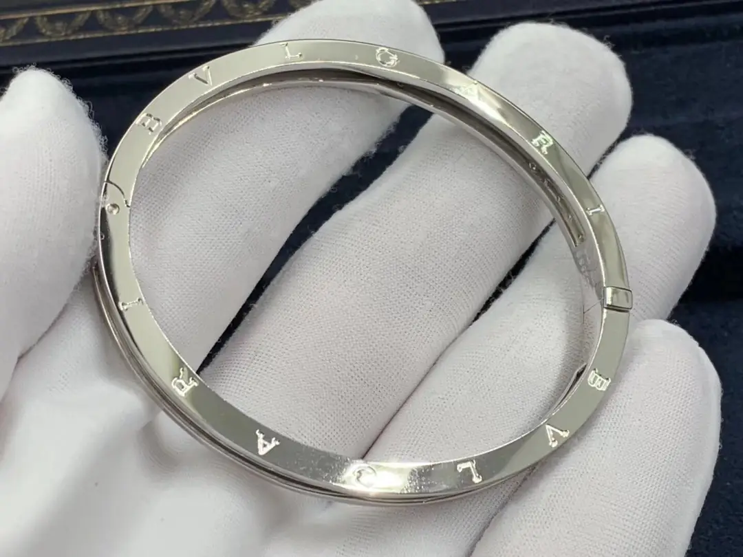 Браслет Bulgari B.zero1 /бриллианты, белое золото/ 4