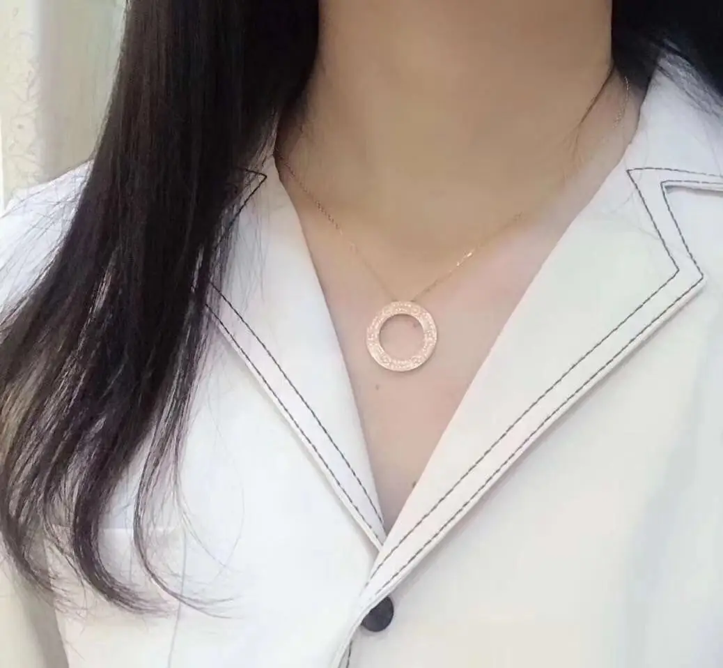 Подвеска Cartier Love с бриллиантовым паве /розовое золото/ 5