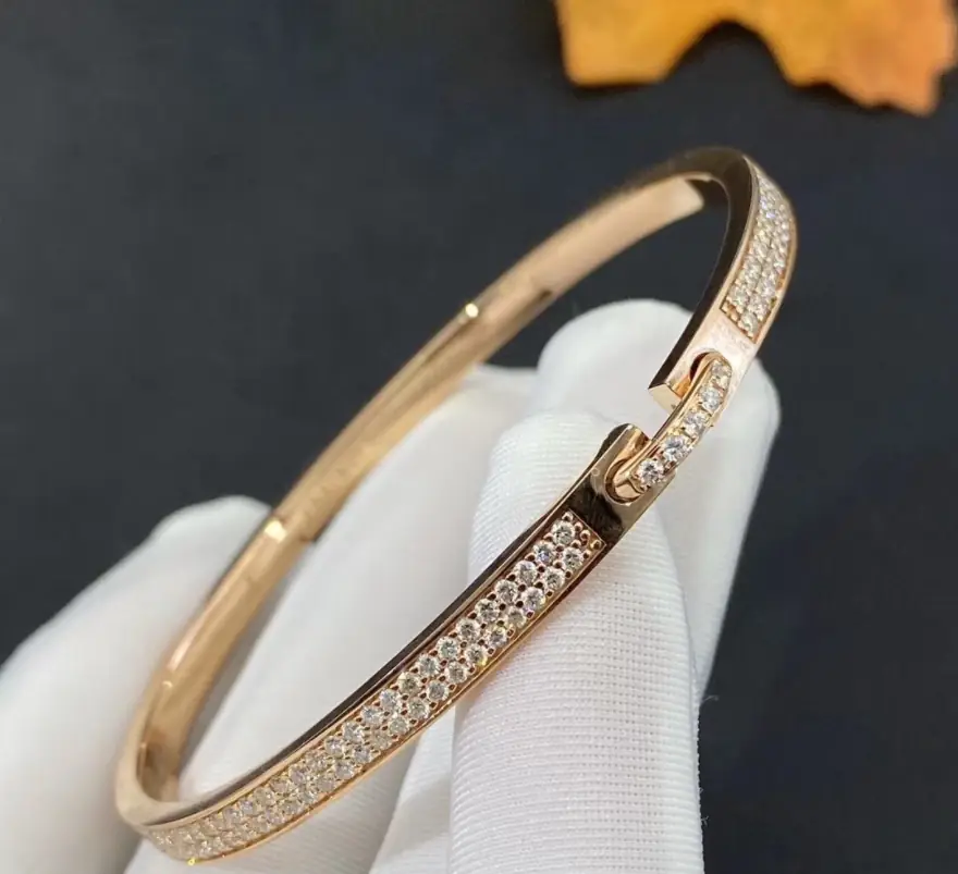Браслет Chaumet Liens Evidence /розовое золото, бриллианты/