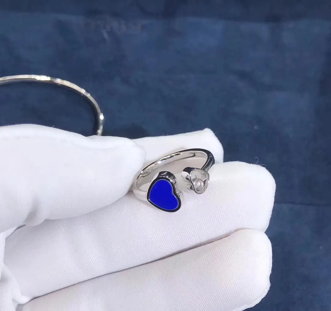 Браслет Chopard Happy Diamonds Heart /белое золото, бриллиант/ 4