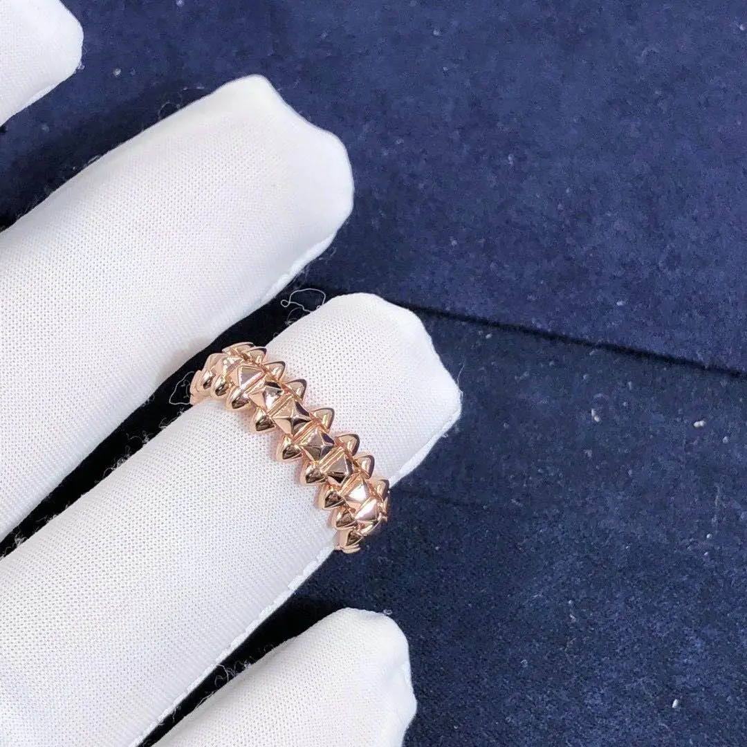 Кольцо Clash de Cartier /розовое золото/ 8