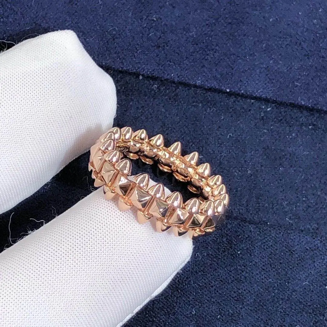 Кольцо Clash de Cartier /розовое золото/