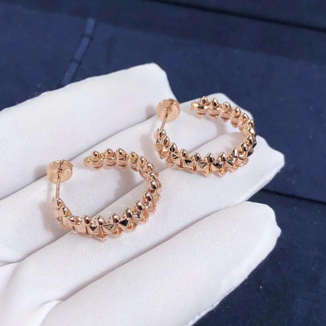 Серьги Clash de Cartier /розовое золото/