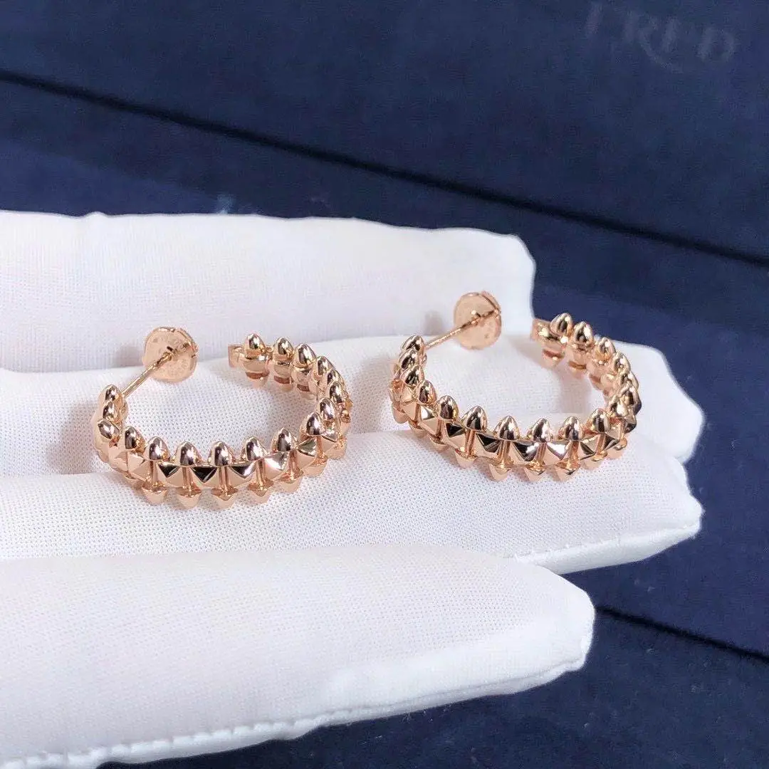 Серьги Clash de Cartier /розовое золото/