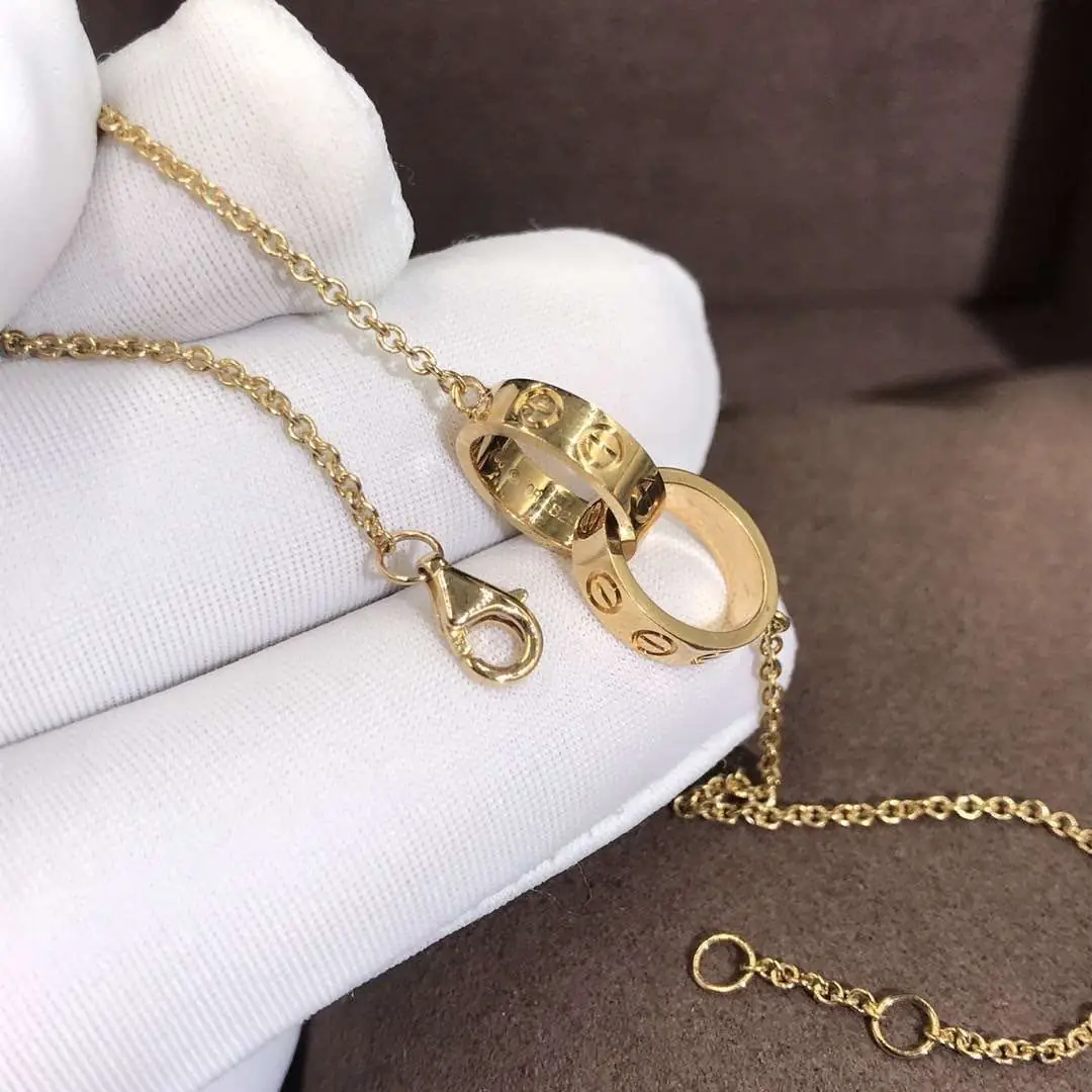 Браслет-цепочка Cartier Love /желтое золото/