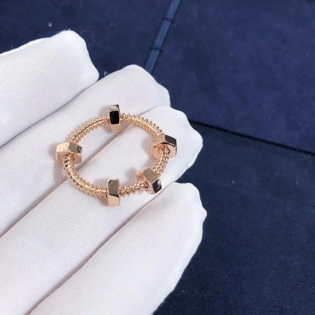 Кольцо Ecrou De Cartier /розовое золото/