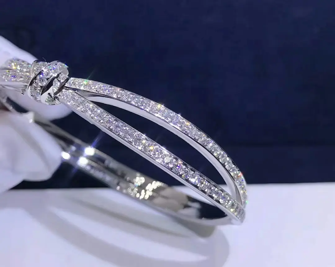 Браслет Chaumet Liens Séduction /белое золото, бриллианты/ 5