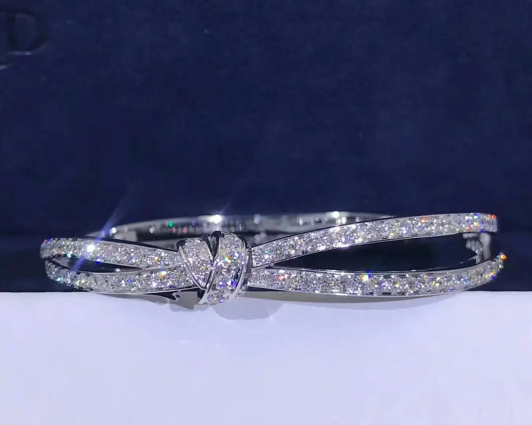 Браслет Chaumet Liens Séduction /белое золото, бриллианты/ 6