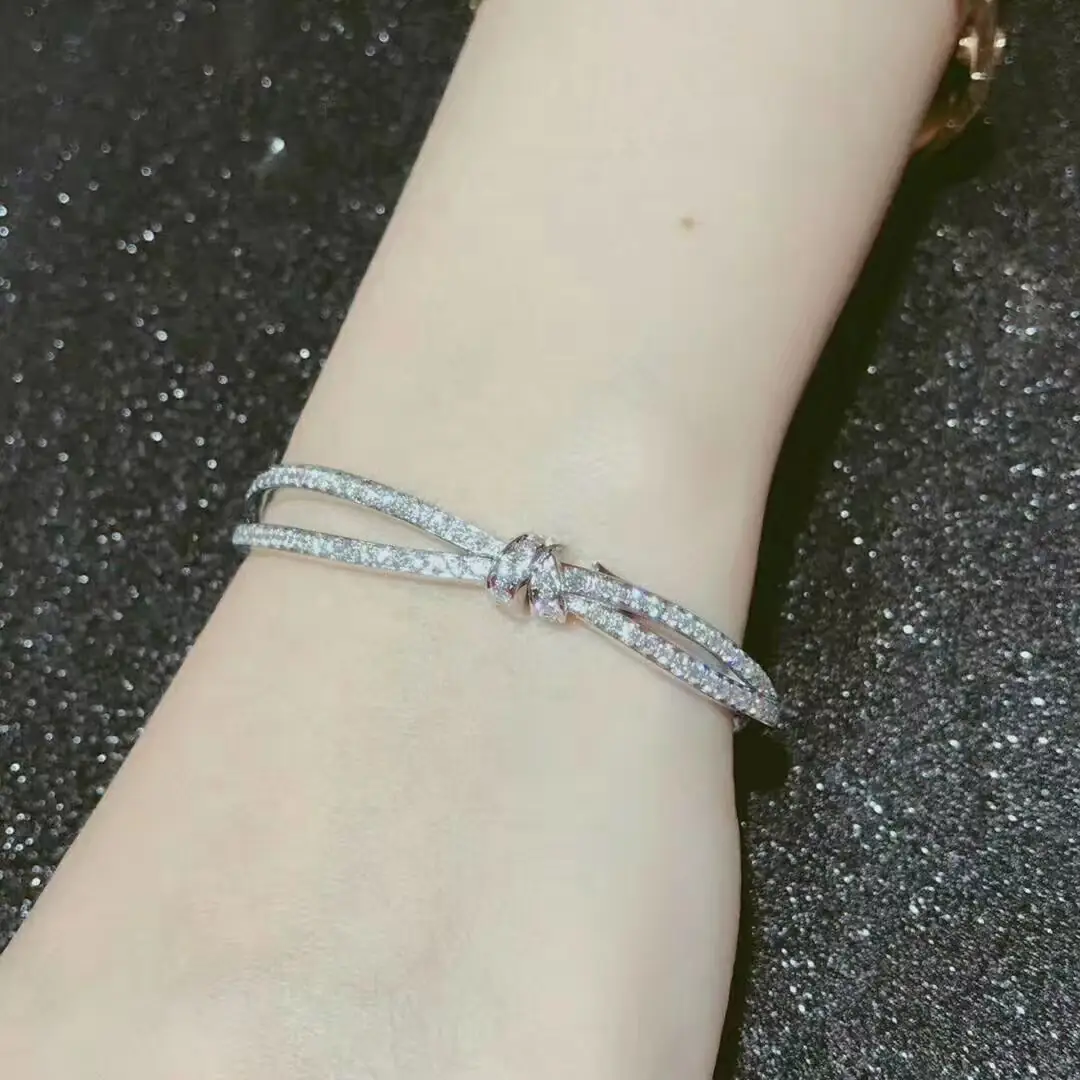 Браслет Chaumet Liens Séduction /белое золото, бриллианты/ 7
