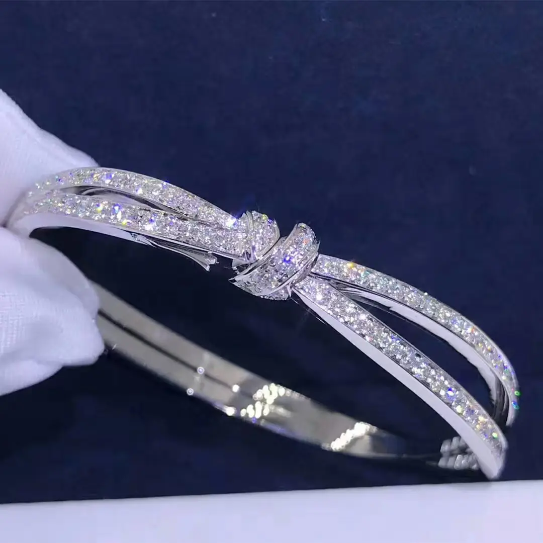 Браслет Chaumet Liens Séduction /белое золото, бриллианты/