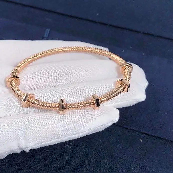 Браслет Erou De Cartier /розовое золото/