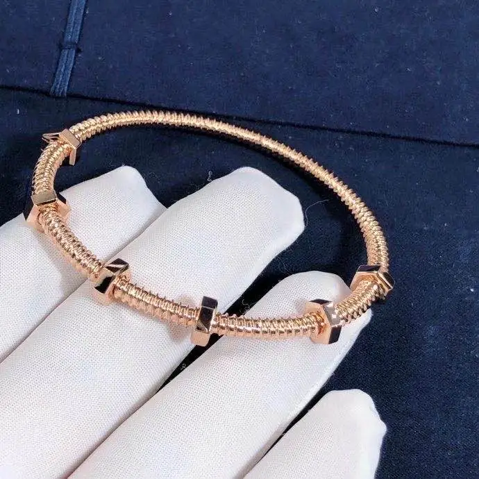 Браслет Erou De Cartier /розовое золото/