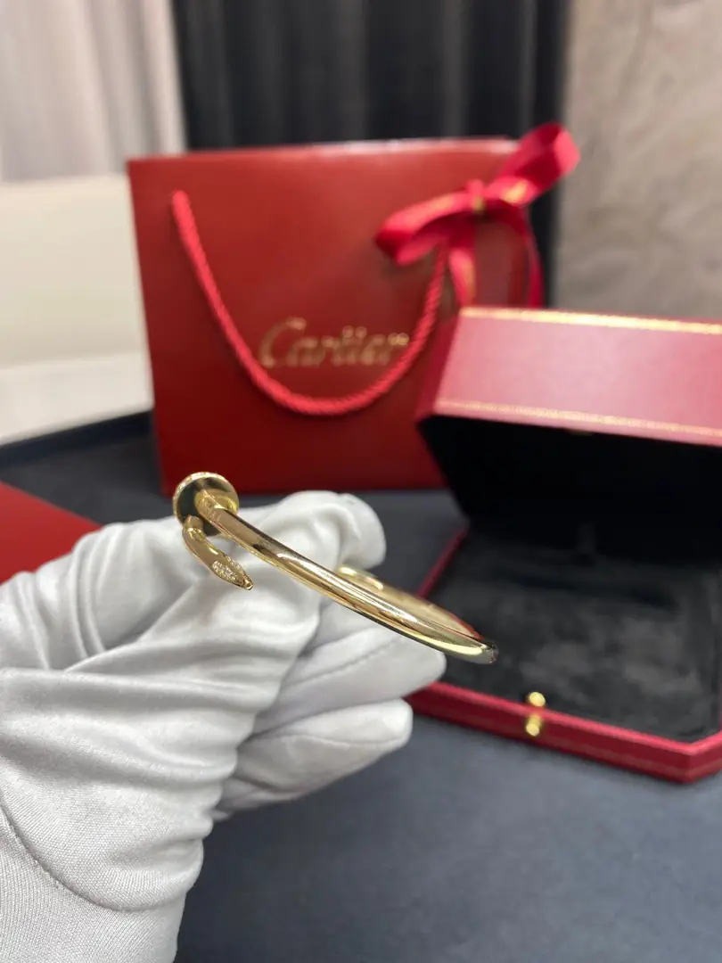 Браслет Cartier Juste Un Clou желтое золото, бриллианты 7