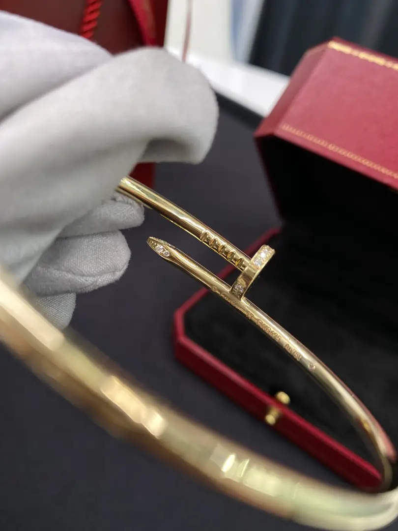 Браслет Cartier Juste Un Clou желтое золото, бриллианты 5