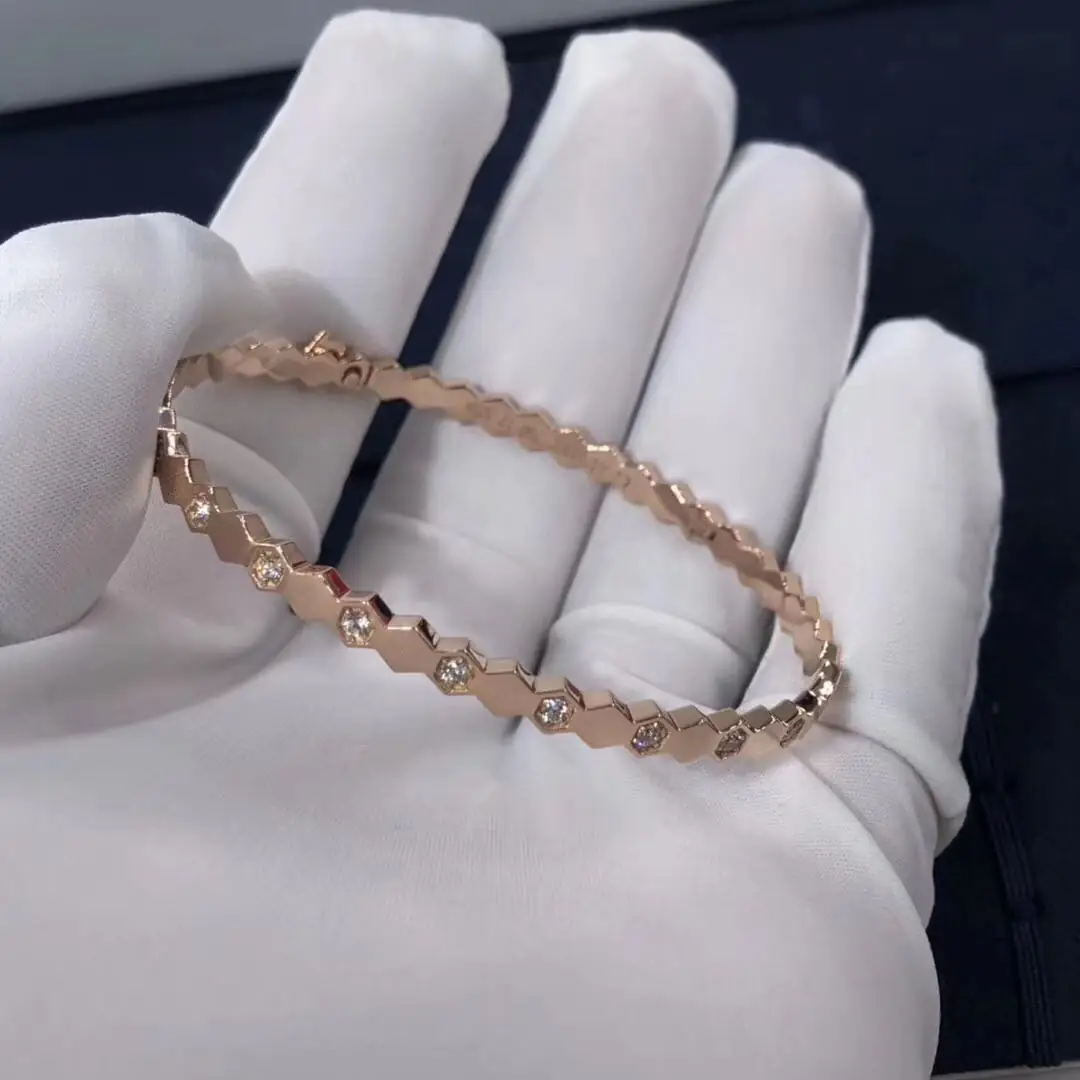 Браслет Chaumet Bee My Love /розовое золото, бриллианты/