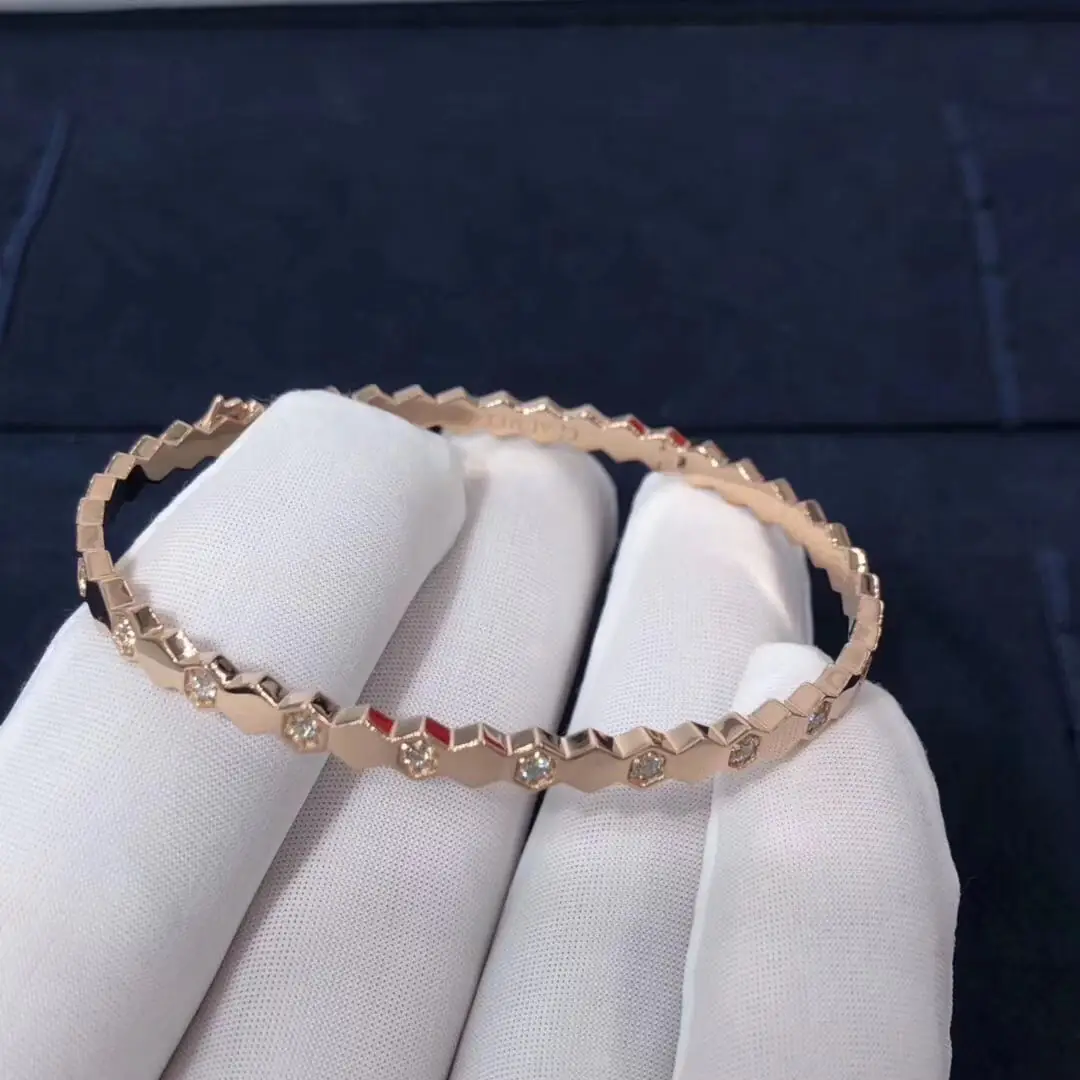 Браслет Chaumet Bee My Love /розовое золото, бриллианты/ 3