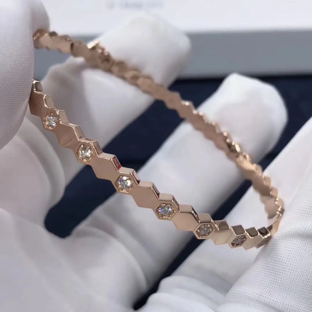 Браслет Chaumet Bee My Love /розовое золото, бриллианты/