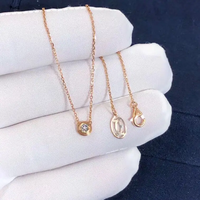 Подвеска Cartier D'AMOUR /розовое золото/ 4