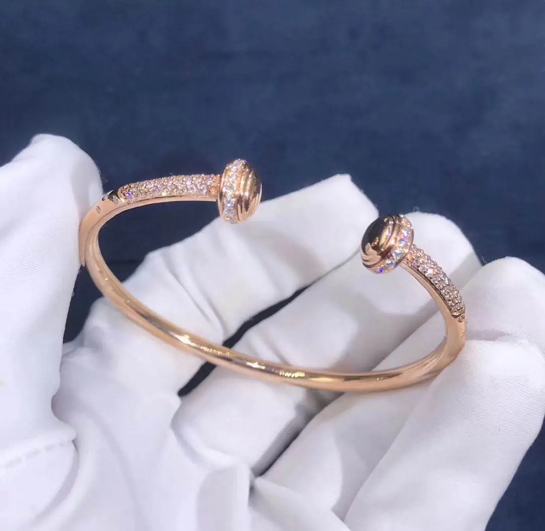 Браслет Piaget Possession Open Bangle /розовое золото, бриллианты/