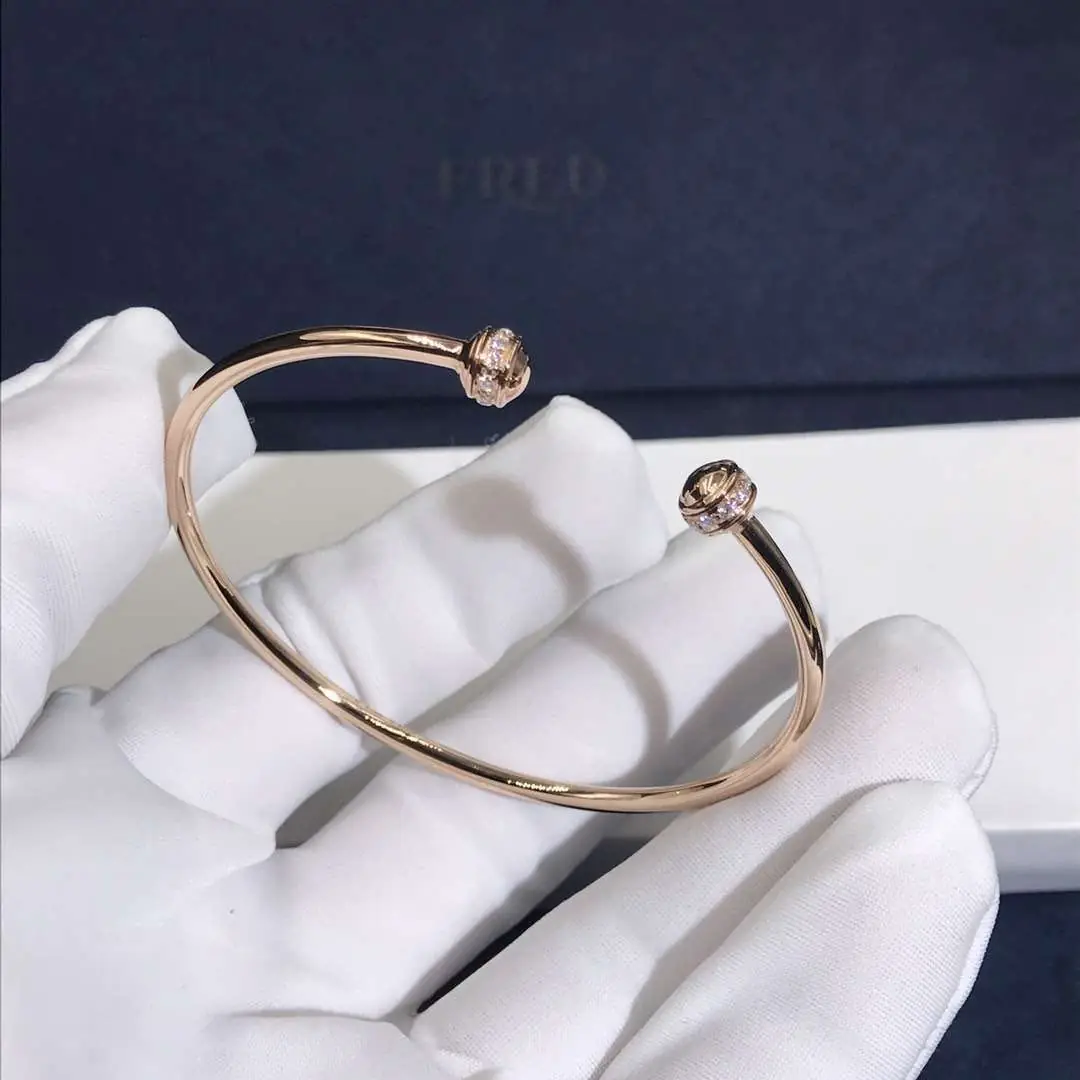Браслет Piaget Possession Open Bangle /бриллианты, розовое золото/ 3