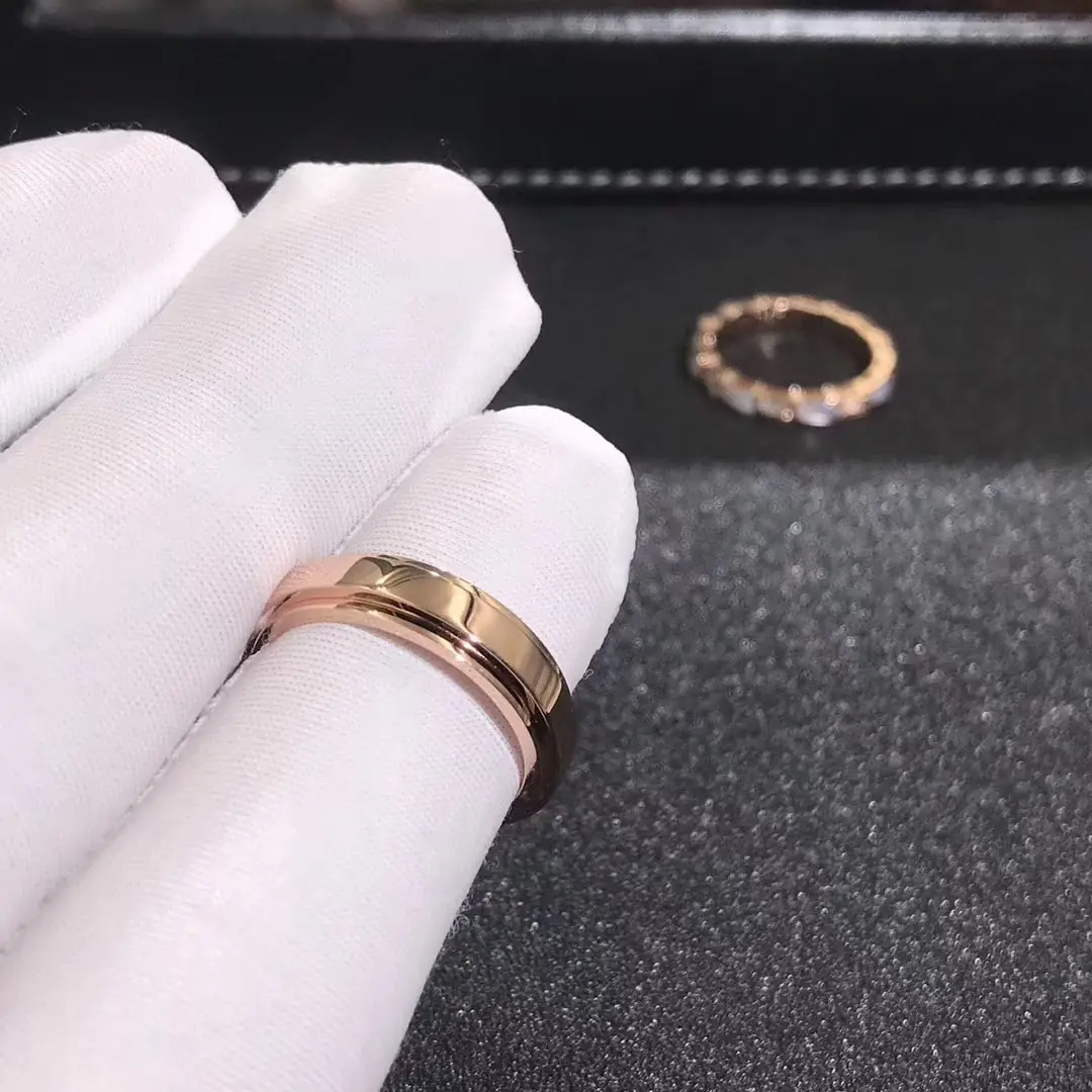 Кольцо Piaget Possession с подвижным механизмом /бриллианты, розовое золото/ 4