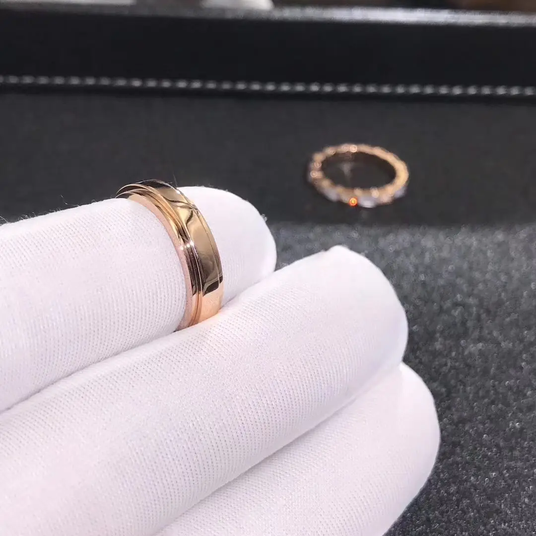 Кольцо Piaget Possession с подвижным механизмом /бриллианты, розовое золото/ 5
