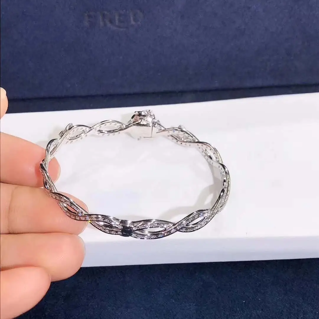 Браслет Piaget Rose /белое золото, бриллианты/ 3