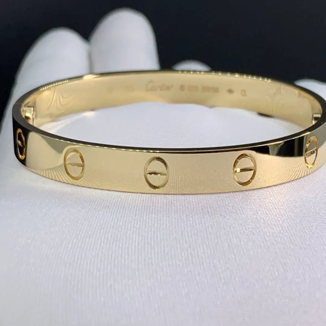 Браслет Cartier Love /желтое золото/ 2