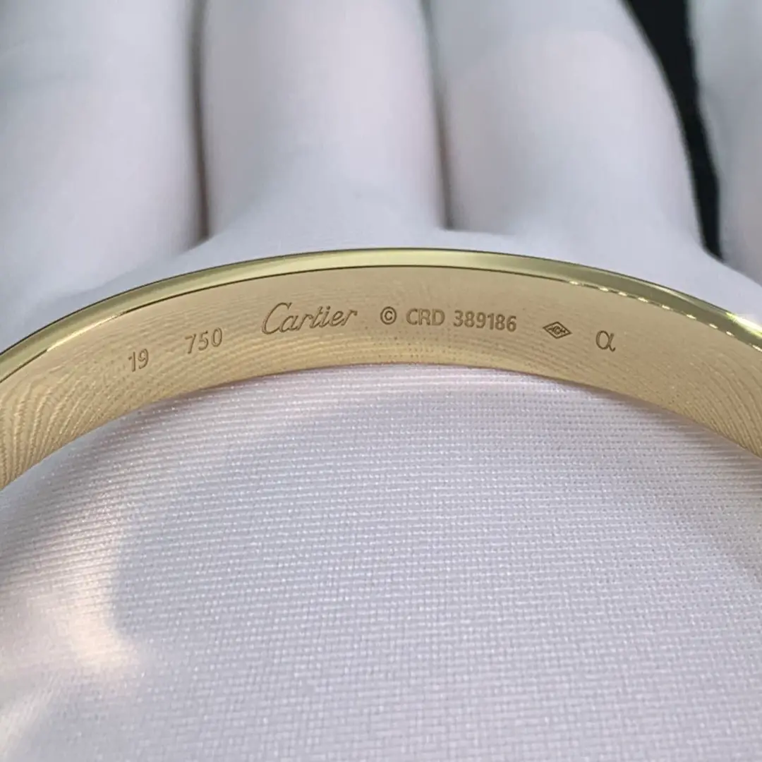 Браслет Cartier Love /желтое золото/ 3