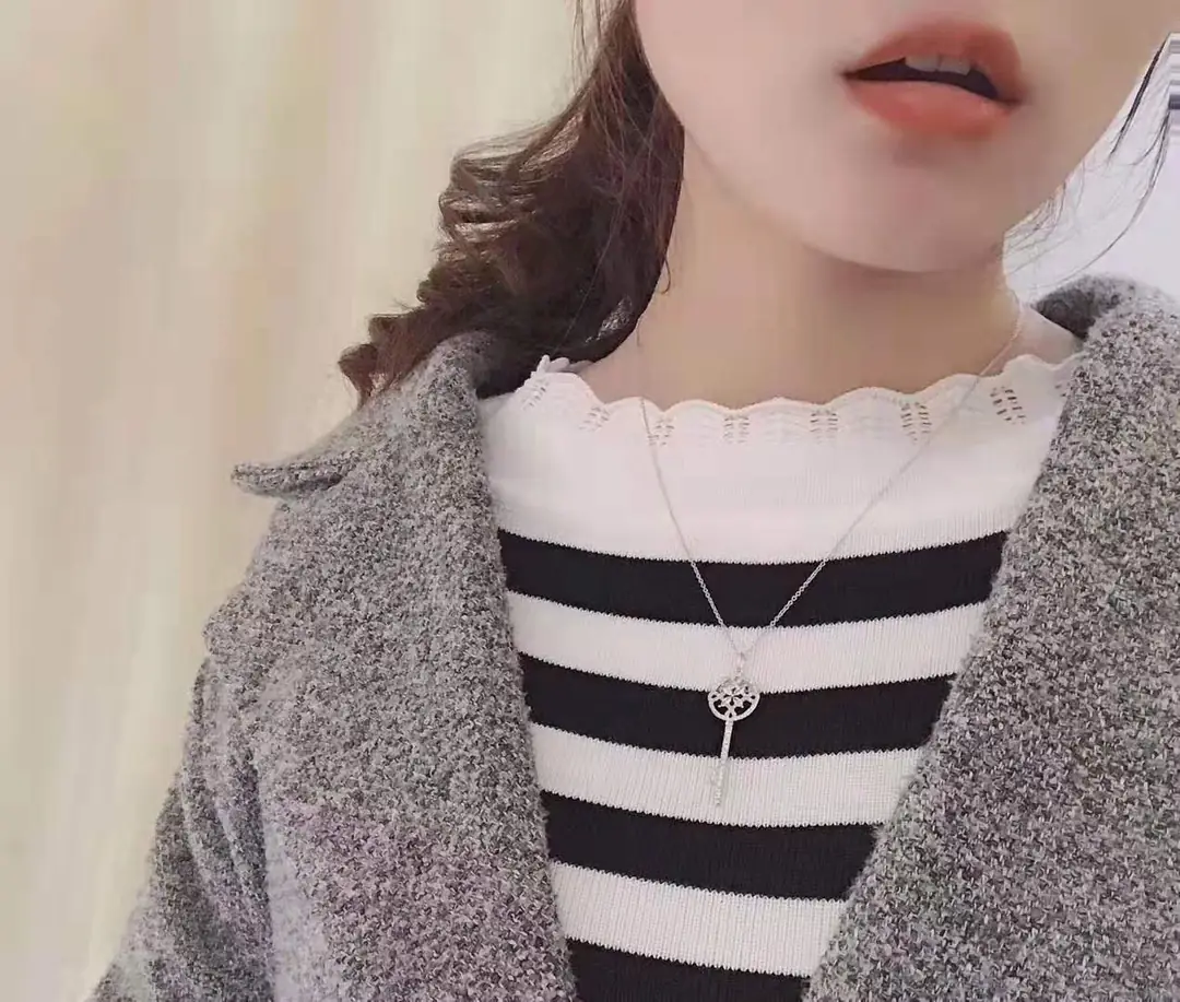 Подвеска Tiffany Victoria с бриллиантовым паве /белое золото/ 4
