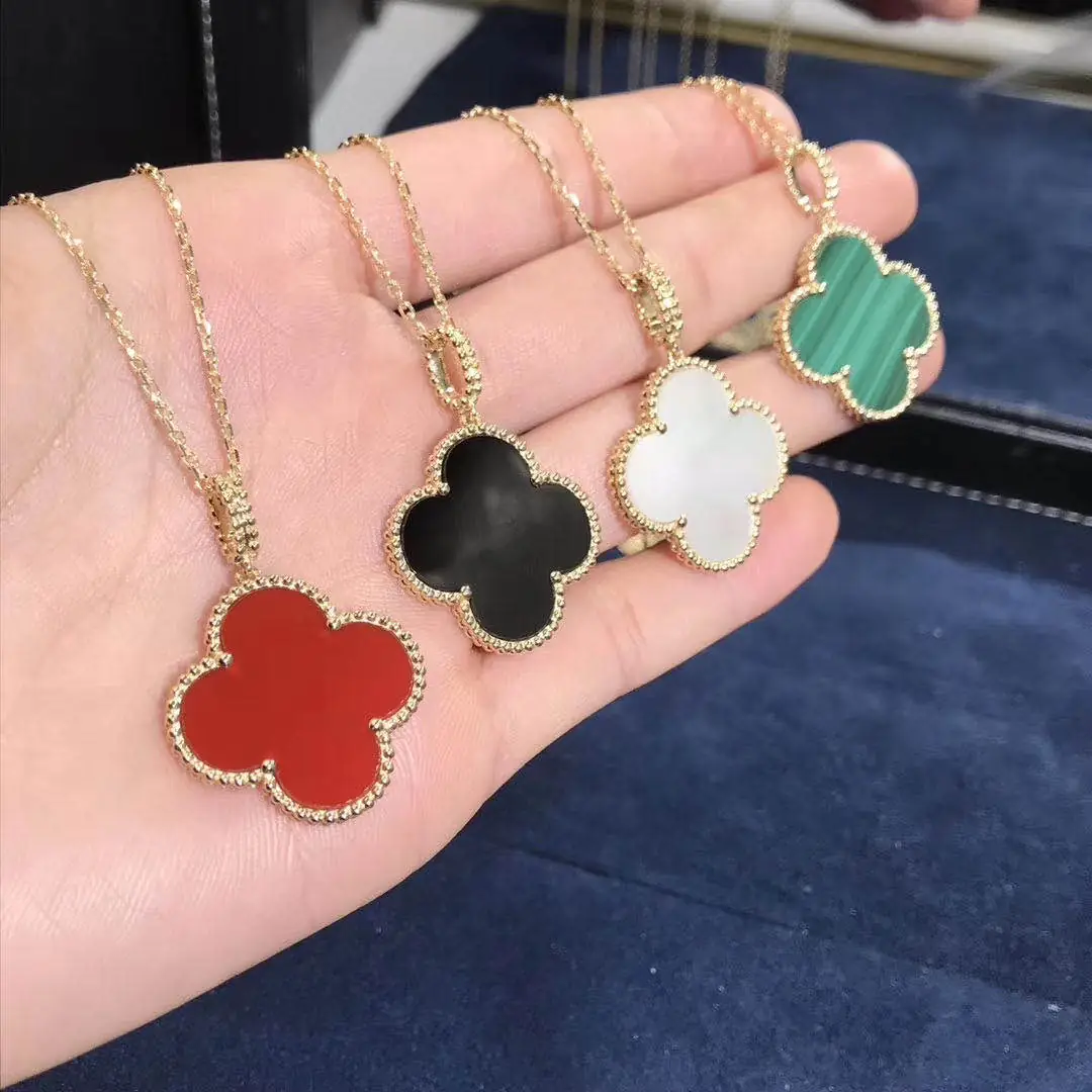 Подвеска Van Cleef & Arpels Magic Alhambra /малахит, желтое золото/ 8