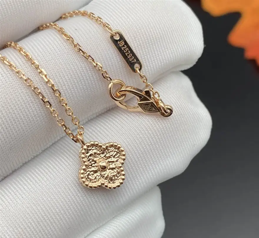 Подвеска Van Cleef &amp; Arpels Sweet Alhambra /розовое золото/